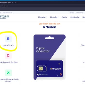 Netgsm Mobil 4.5G Desteği Yokmuş