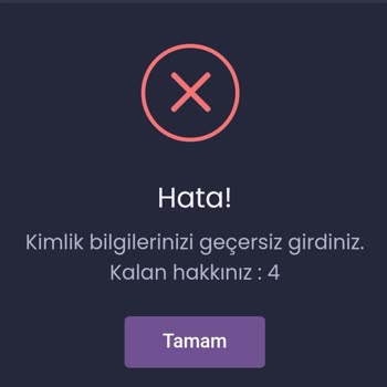İtem Satış Kimlik Doğrulama Hatası