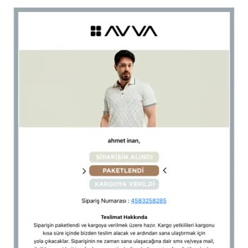 Avva Giyim Siparişimi İptal Etmiyor. Mağdur Ediliyorum.