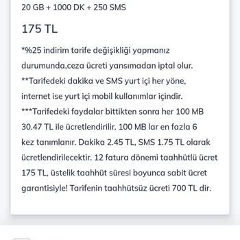 Türk Telekom. Tanımlanan Yanlış Tarife. Neredesin Türk Telekom