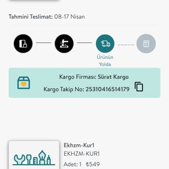 Vivense Ürün Teslimatı:iptali Mağduriyeti
