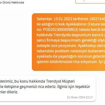 Derimod Ayakkabının Tabanı Yarıldı