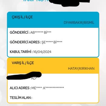 PTT Kargo İstanbul'dan Hatay'a Kargo Serüvenim