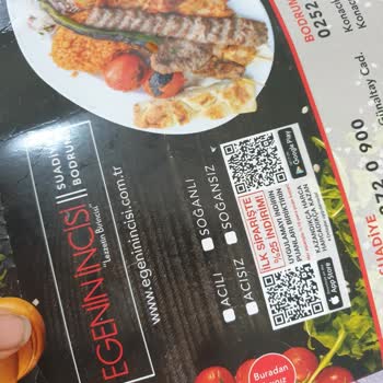 Egenin İncisi Restaurant Egenin İncisi (Bodrum Da) Firmanın Mantisi Yenilecek Gibi Değil