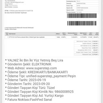 SuperStep Ürün İade Mağduriyeti.