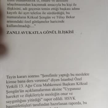 Ankara Barosu Hukuki Süreçte Mağduriyetim Ve Taleplerim
