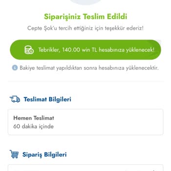 Şok Market Win Uygulama