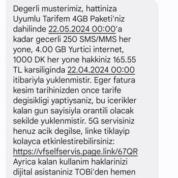 Vodafone Kafasına Göre Tarife Değiştiriyor!