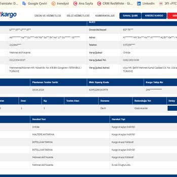 Sürat Kargo Teslim Edilemeyen Kargolar