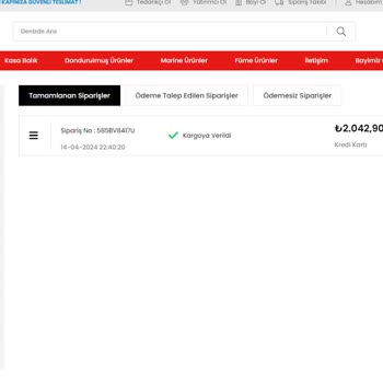 Balıkhanem Taze Diye Donuk Ve Bozuk Ürün Gönderiyor