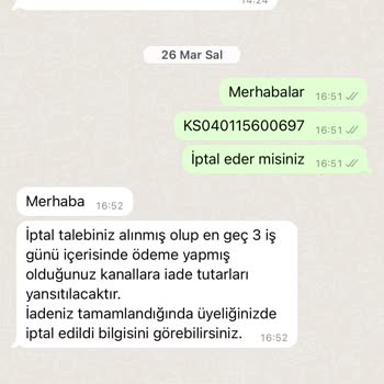 Koray Spor İade Yerine Siparişi Beklemeye Aldı