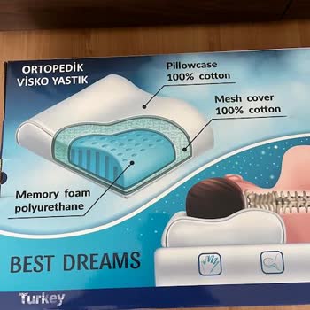 Orlex Ortopedik Yastık Yanıltıcı Kutu İçeriği Bilgilendirmesi