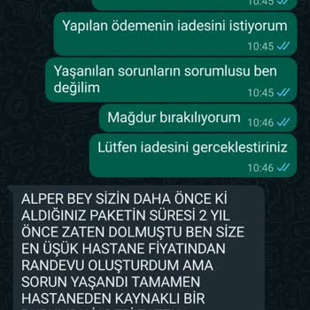 Medical Park Check Up Randevu Sorunu