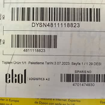 Dyson Garantili Üründen Arıza Oluşan Parça İçin Ücret Talep Ediyor!