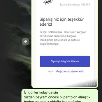 Giyim Wagonu Şikayet Ve Para İadesi