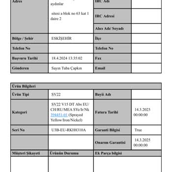 Media Markt Ücret İadesi Sorunu / Dyson Kararını Uygulamaması