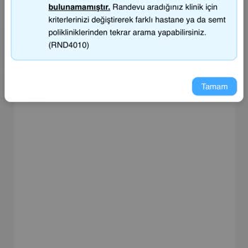 MHRS - 182 Randevu Alamama Sorunu Ve Beklentiler