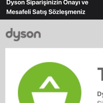 Dyson Airwrap Sipariş Problemi