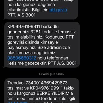 PTT Kargo Asla Zamanında Ulaşmaması Muhatap Bulamam