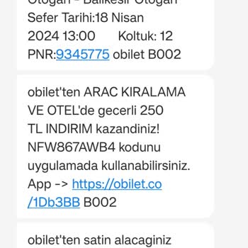 Obilet.com Rötarlardan Haber De, Destek De Vermiyor