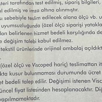 İşbir Yatak Sözleşmeye Aykırı Davranarak İade Kabul Etmiyor