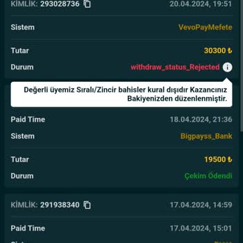 Gonebet Üye Mağdur Etme, Haksız Kazanç Silme