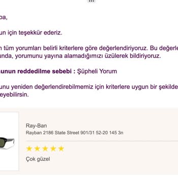 Trendyol Yorumlarımı Yayınlamıyor! Her Şey De Mi 'Şüpheli? '!
