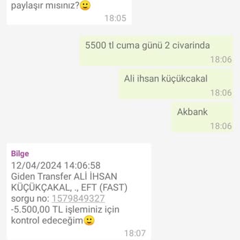 Sahibinden Muhasebe Sorumlusu Departmanı Ücret İadesi Yapılmadı