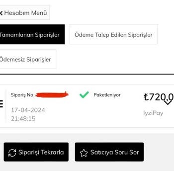 Asel Fashion Ödemesini Yaptığım Siparişime Ulaşamıyorum