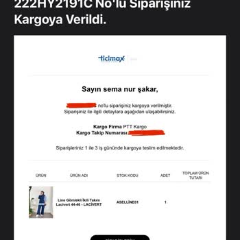 Asel Fashion Ödemesini Yaptığım Siparişime Ulaşamıyorum