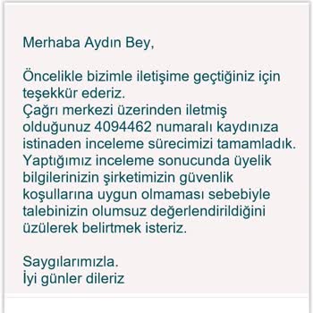 Getiraraç Bir Açıklama Yapmadan Üyeliğimi Sonlandırmış!