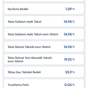 Turkcell Faturalandırma Fazladan Çıkartılan Ücretlendirme Politikası