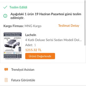 Lacheln Türkiye Arızalı Ürün Arabama Zarar Verdi