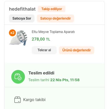 Hedef İthalat Eksik Ürün Teslimi Ve Çözüm Talebi