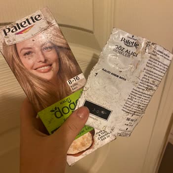 Palette Değiştirilen Tüp Boya