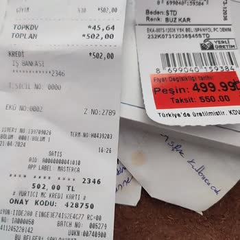 Eka Tekstil Karttan Fazla Çekim Yapılması