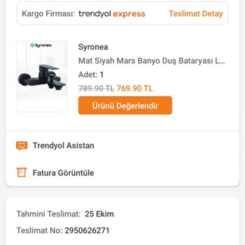 Syronea Bozuk Banyo Bataryası