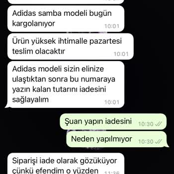 Sneakersonline.tr Ayakkabı Siparişim Gelmedi Hala