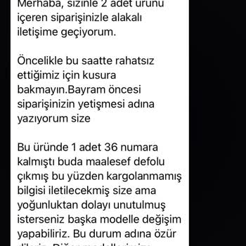 Sneakersonline.tr Ayakkabı Siparişim Gelmedi Hala