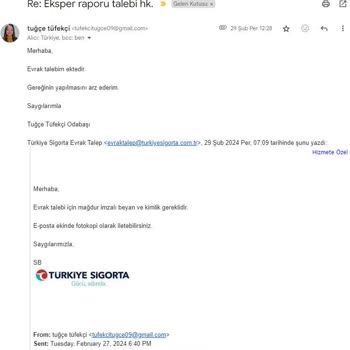 Türkiye Sigorta Değer Kaybı Vermemek İçin Bahane Uyduruyor.