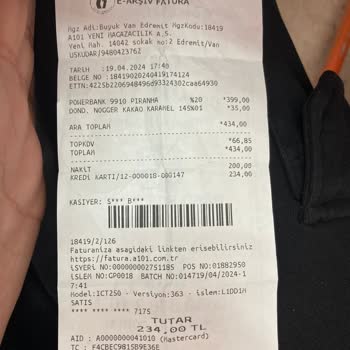 A101 Bozuk Powerbank İade Almıyor