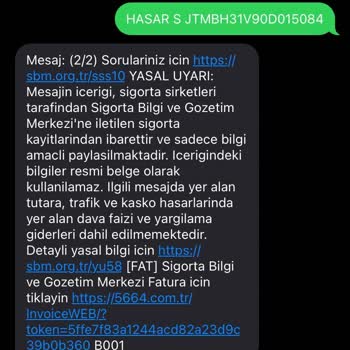 Sigorta Bilgi ve Gözetim Merkezi Araç Hasar Sorgulama