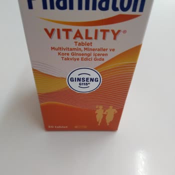 Pharmaton Vitality Kesinlikle Kaldırılmalı