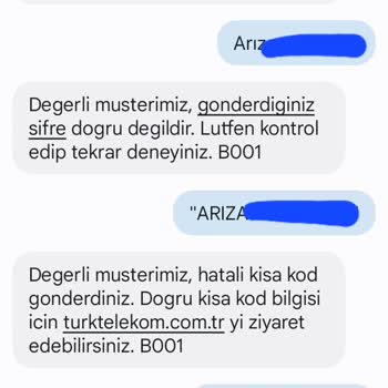 TTNET Arıza Kodu Sorunu