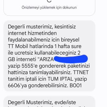 TTNET Arıza Kodu Sorunu