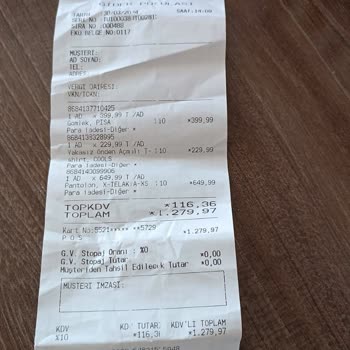 LCW Kiki Para İade Sorunu