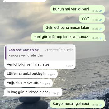 Milena Stil Sademcecom Aynı Kişilerdir Siparişim Kargoya Verilmedi