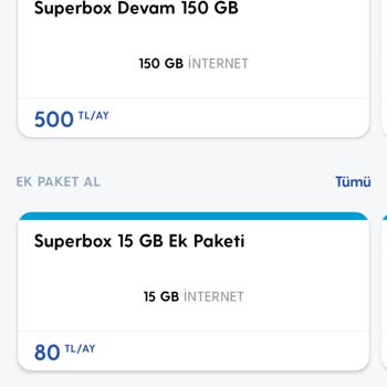 Turkcell Superbox % 330 Lik Dev Zam