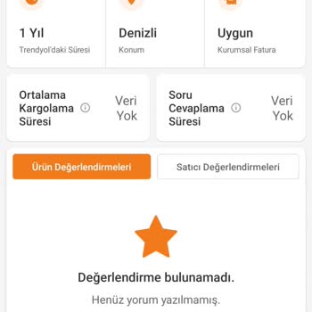 Trendyol Mağazası Ürünü Kargolamadı.