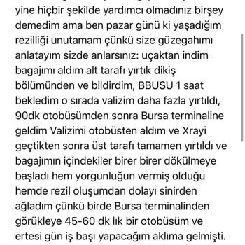 Pegasus Valiz Problemi Müşteri Kaybetmek Umurlarında Değil.